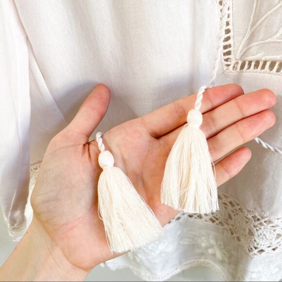 Plenty By Tracy Reese Embroidered Pink Kurta Top - Picture 5 of 6